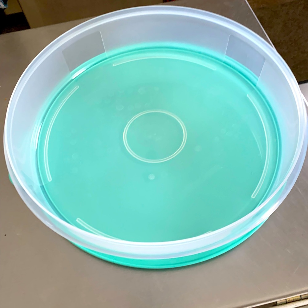 New Tupperware pie container